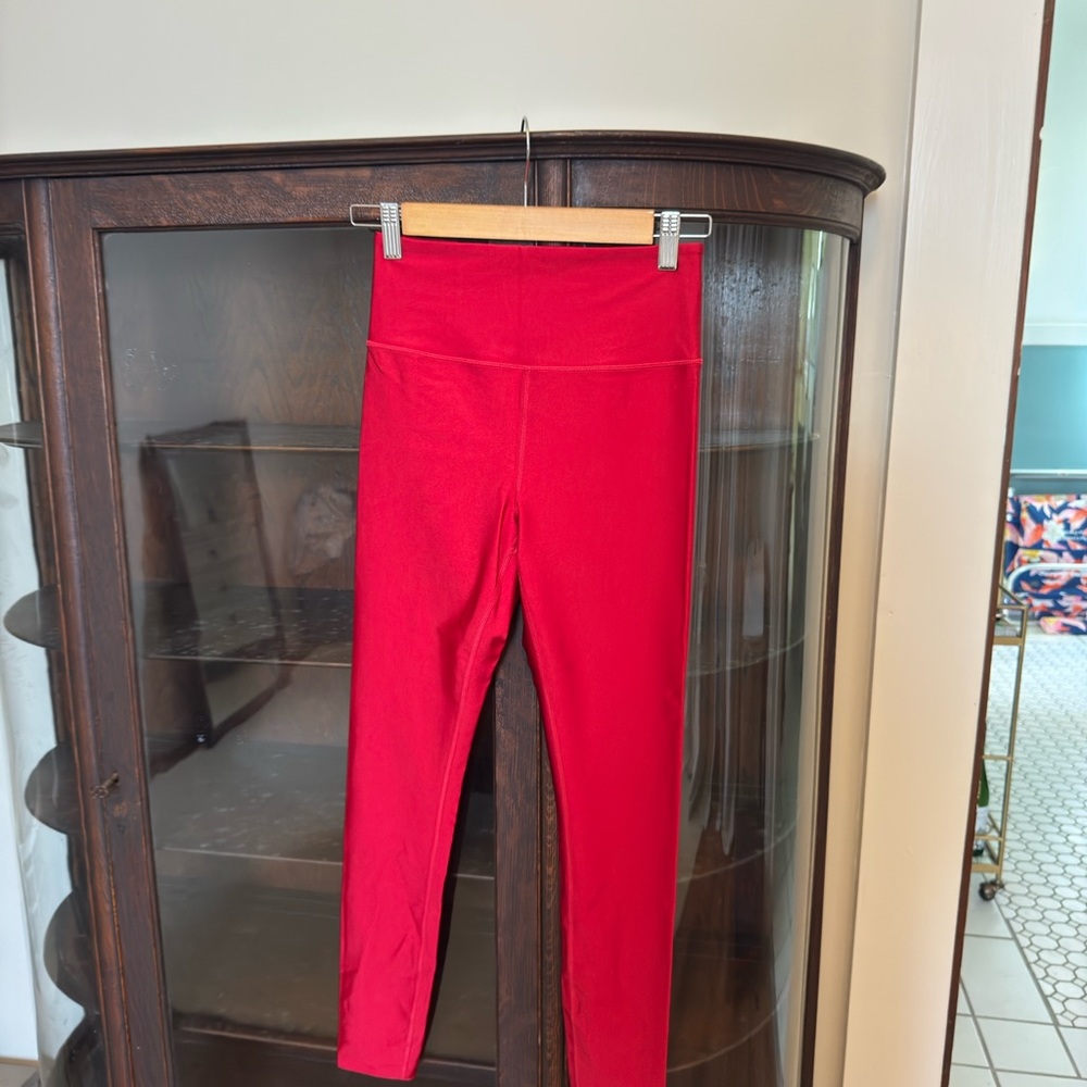 Athleta Vibrant Red Leggings
